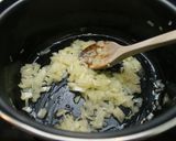 A picture of step 3 of Northern Italy Risotto with Porcini Mushrooms.