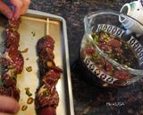 A picture of step 3 of Grilled Kalbi Skewers (for Cookouts).
