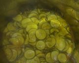 A picture of step 2 of ★Sweet & Sour Zucchini Pickles. ★.