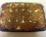 A picture of step 7 of White chocolate chip macadamia nut chocolate chip cheesecake.