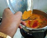 A picture of step 4 of Bombay style spicy sambhar dal.