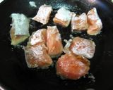 A picture of step 2 of Salmon Cooked In Mayonnaise - For Bento.