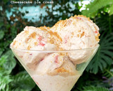 Foto del paso 4 de la receta: Helado cheesecake de fresa (sin heladera)