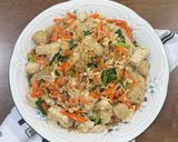 Foto langkah ke 4 dari resep Soun Sayur Goreng Baso Mutiara.