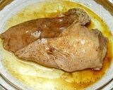 A picture of step 1 of Chicken Breast with Soy Sauce Olive Oil Sauce.