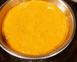 A picture of step 4 of Khaman dhokla.