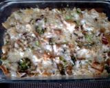 A picture of step 5 of Savory Bread Pudding.