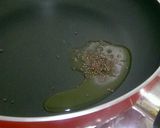 A picture of step 1 of Cabbage Coconut Stir Fry.
