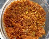 A picture of step 4 of Stuffed Brinjal Masala Fry.