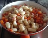 Foto del paso 6 de la receta: Ñoquis salteados con gambas al pilpil