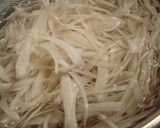 A picture of step 1 of Hearty Pork and Burdock Rice Bowl.