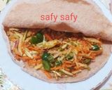 A picture of step 2 of Vegetable Hawawshi.