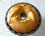 A picture of step 10 of Carameled Asian Pear and Cream Cheese Pound Cake.