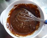 A picture of step 2 of Gateau au Chocolat in a Silicone Steamer.