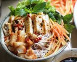 Hình bước làm 4 của món MÓN CHAY | BÚN TÀU HỦ NƯỚC TƯƠNG