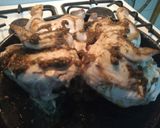 Foto del paso 3 de la receta: Pollo al horno con salsita mixeada con papas