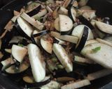 A picture of step 4 of Eggplant and Bell Pepper Keema Curry.