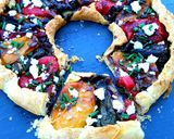 Une image de l'étape 4 de Tarte d'été poivrons grillés et feta.
