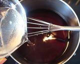 A picture of step 8 of Grape (Kyoho) Jelly & Mousse Dessert.