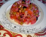 A picture of step 9 of Russian salad "Vinigret".