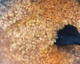 A picture of step 4 of Tarka dal.