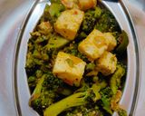 A picture of step 10 of Hara bhara Paneer 🥦🧅🥗 #cook123.