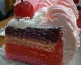 Foto langkah ke 6 dari resep kue tart / kue ulang tahun.