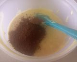 A picture of step 5 of Banana marble pound cake.
