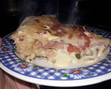 Foto del paso 5 de la receta: Pizza rellena 😉