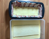 Foto del paso 4 de la receta: Pastel de jamón y queso (Microondas)