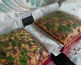 Gambar langkah 4 resipi Kek Marble Gebu.