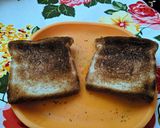 A picture of step 1 of Easy to make - Banana and Honey Sandwich.