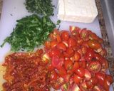 A picture of step 1 of Orzo Chicken Pasta.