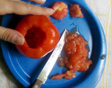 Foto del paso 6 de la receta: Tomate relleno light (sin arroz) Comida rápida y sana