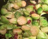 A picture of step 4 of Sautéed Brussels Sprouts With Bacon And Garlic.