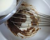 A picture of step 17 of Made in the Microwave with Pancake Mix! Easy Chocolate Cake.