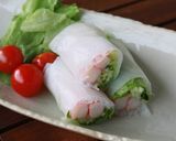 A picture of step 10 of Imitation Crab Salad Summer Rolls.