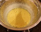 A picture of step 4 of Vanilla Cake Roll with Cranberry Mousse Filling.