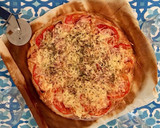 Foto del paso 3 de la receta: Hojaldre de pavo y tomate natural sin gluten 🌾🍅🧀