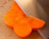 A picture of step 3 of For Bentos! Carrot Flowers (with Photos).