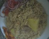 A picture of step 4 of Mutton pilao#foodphotographychallenge.