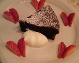 A picture of step 8 of No Meringue Necessary Easy Rich Gateau au Chocolat (Chocolate Cake).