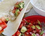 Foto del paso 4 de la receta: Fajitas mexicanas o picantes con restos de pescado