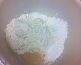 A picture of step 1 of Simple & Springy Beignet-Style Bread.