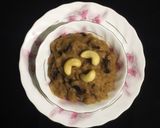 A picture of step 7 of Atta Halwa.