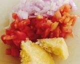 A picture of step 2 of Jhattpatt Moong Masoor Daal 😋😍.