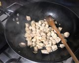 Thai csirke zöldségekkel és szójaszósszal recept fázis 6 fotója