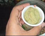 A picture of step 2 of Masala Mutton khichdi.