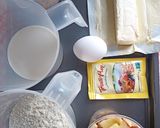 Foto del paso 1 de la receta: Muffins de manzana
