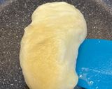Hình bước làm 1 của món Mochi phủ bột đậu nành - Kinako Mochi (きな粉餅)